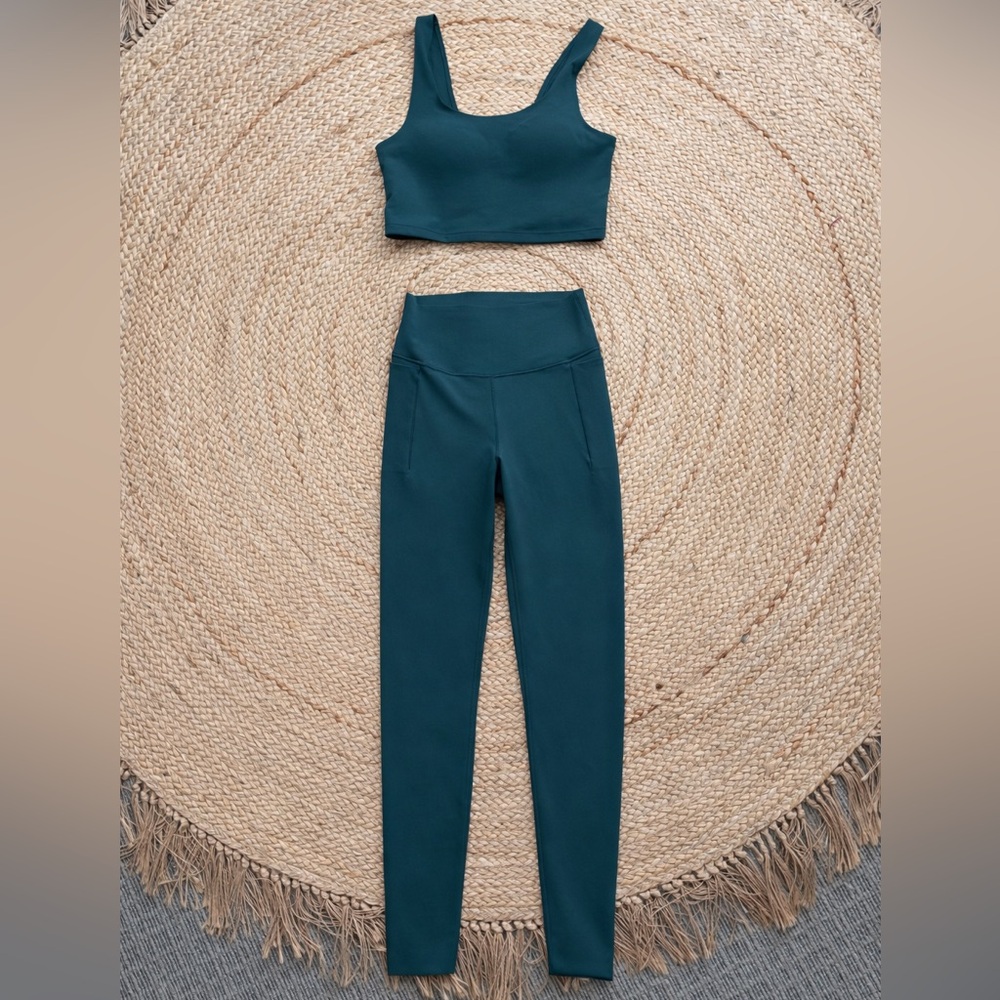 Victoria's Secret Teal Leggings Set